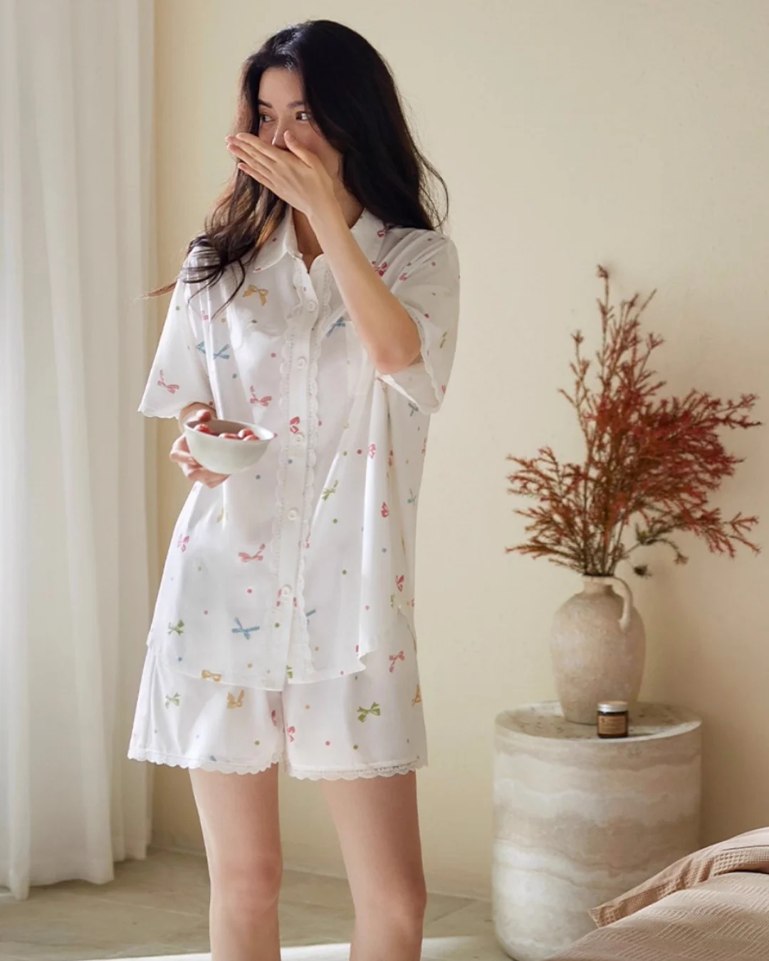Ruì Pajamas Set (Short-Sleeve & Shorts) - Image 2