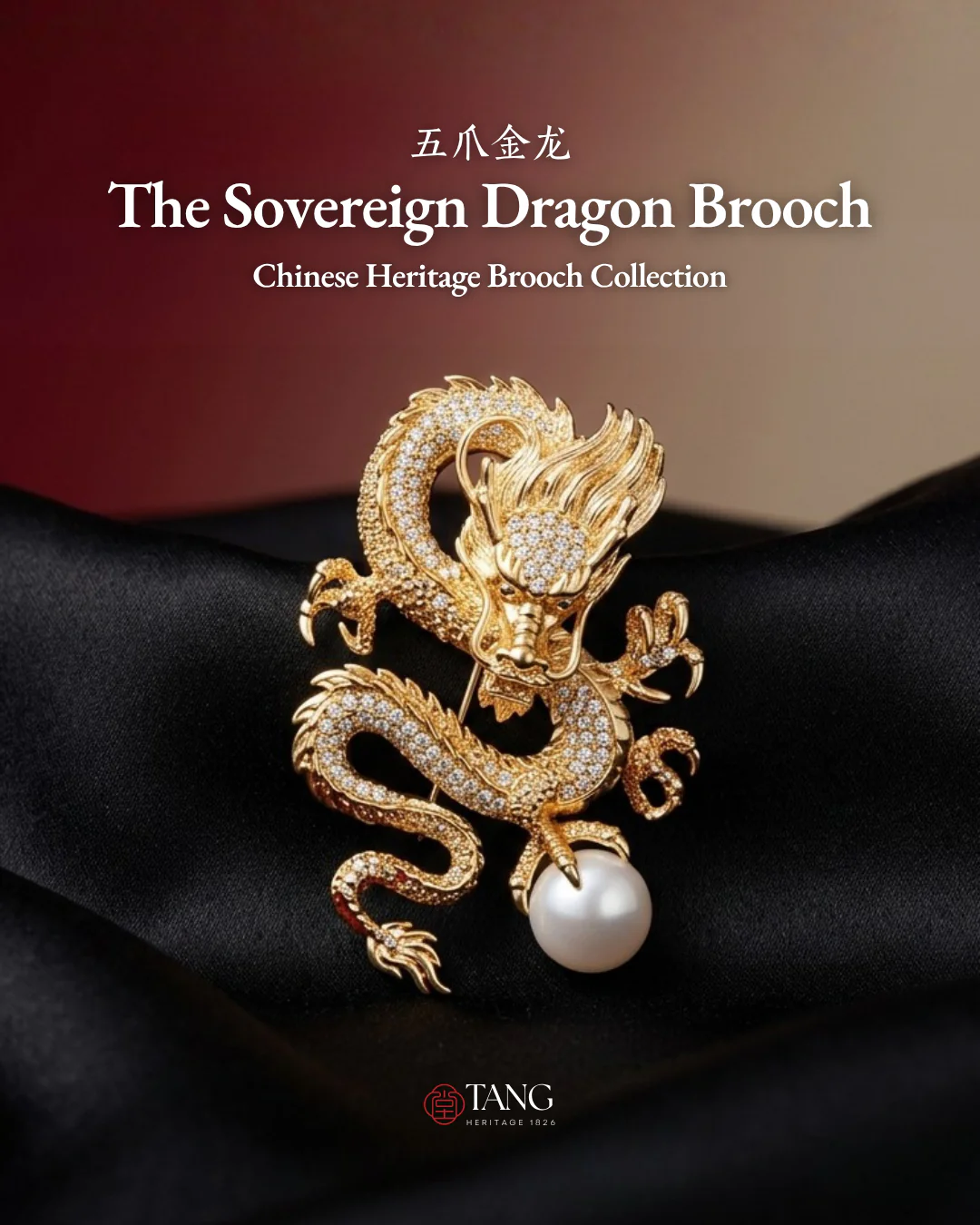 Sovereign Dragon Brooch - Image 3