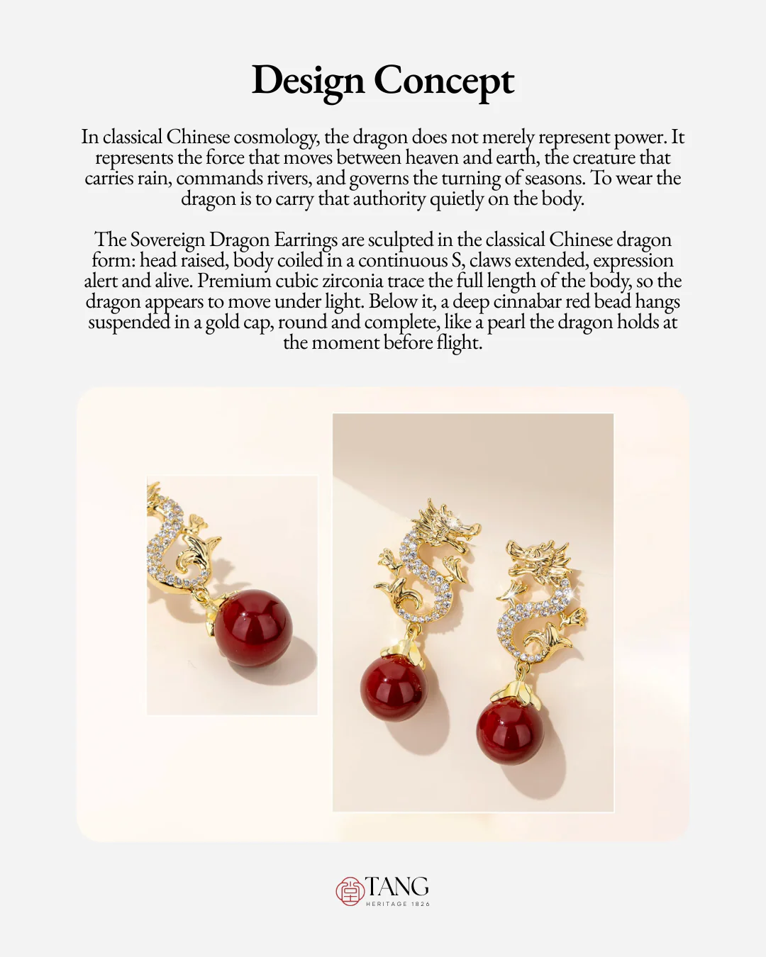 Sovereign Dragon Earrings - Image 3