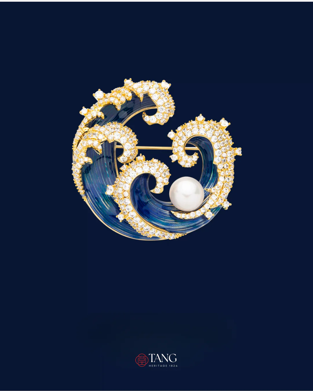Sovereign Wave Brooch - Image 12