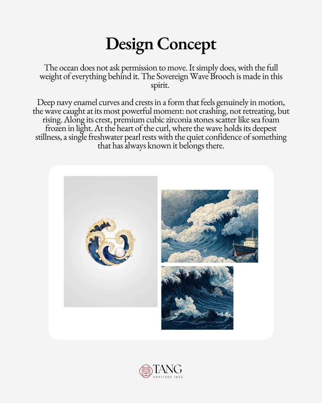 Sovereign Wave Brooch - Image 5