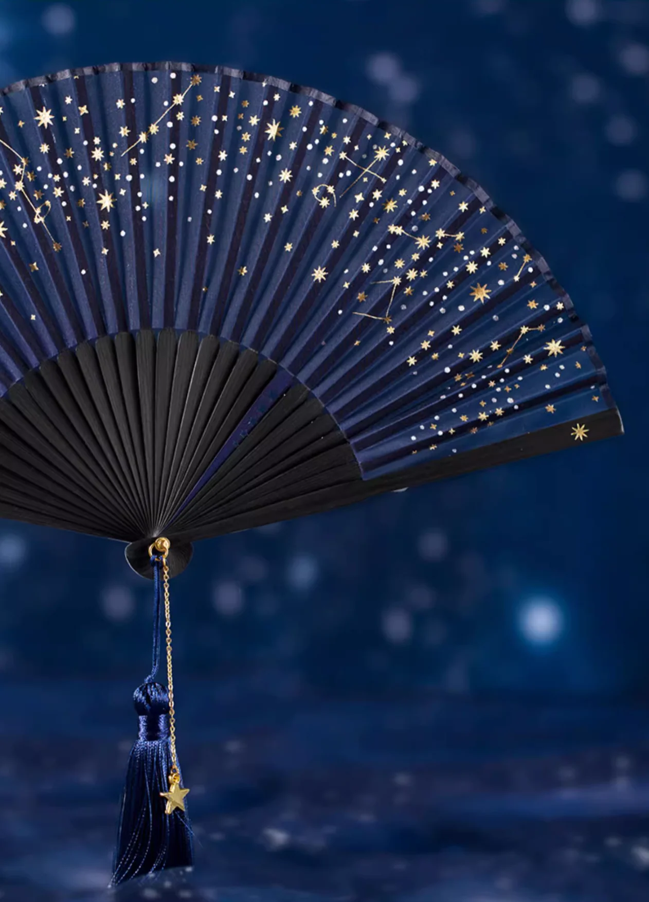 Starry Sky Celestial Folding Fan Gift Set - Image 7