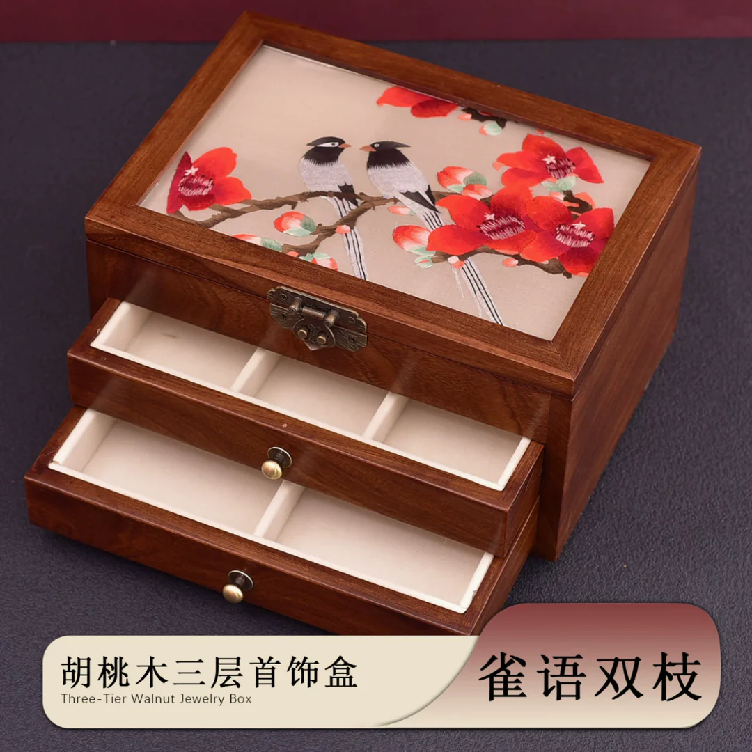 Su Embroidery Jewellery Box Ornament - Image 15