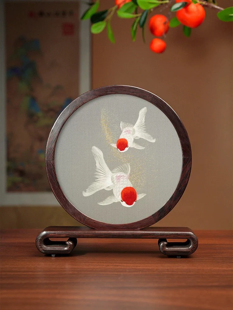 Su Embroidery Wood Ornament (One Design, Double-Sided) - Image 20
