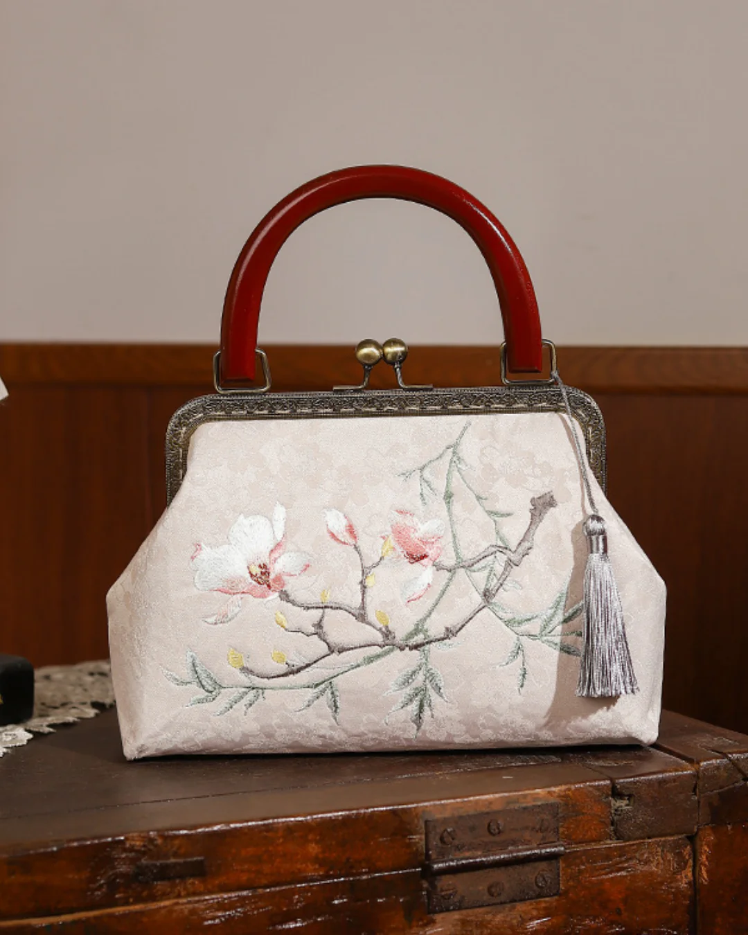 Tang Bloom Apricot Blossom Clutch - Image 3