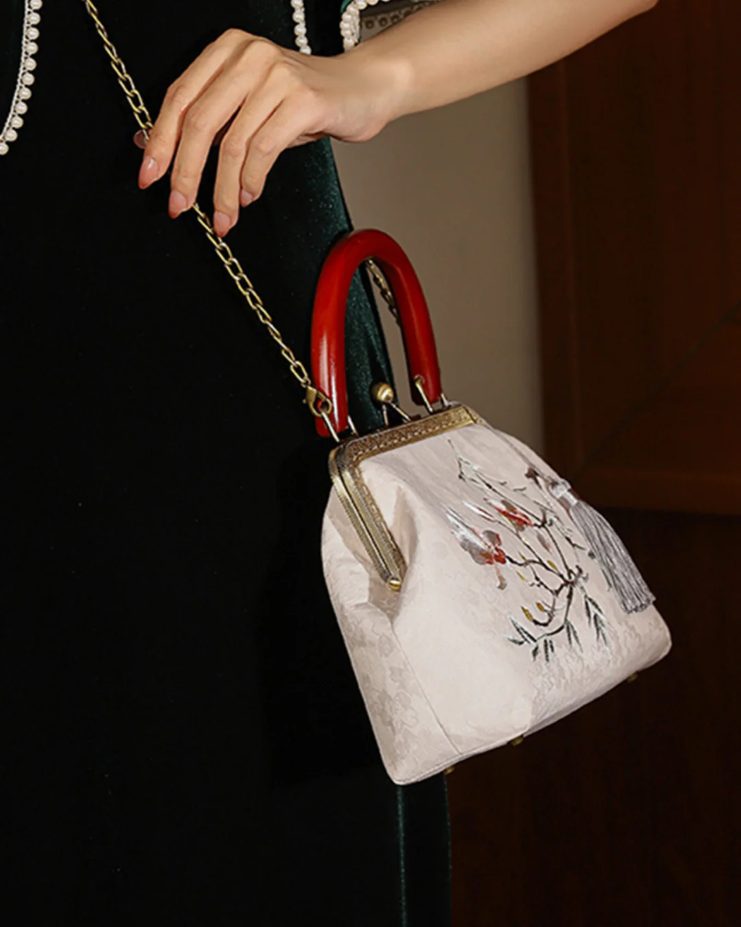 Tang Bloom Apricot Blossom Clutch - Image 4