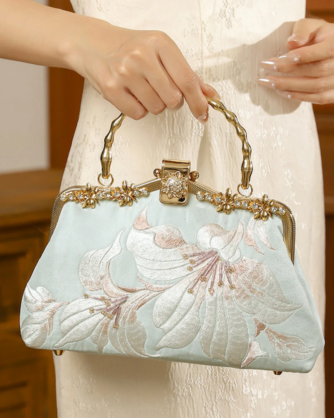 Tang Bloom Fuchsia Clutch - Image 12