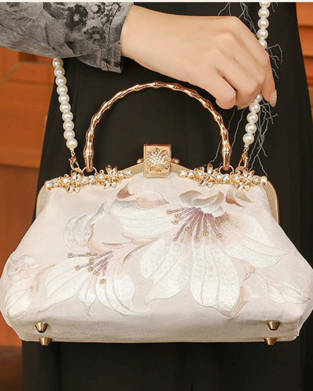 Tang Bloom Fuchsia Clutch - Image 13