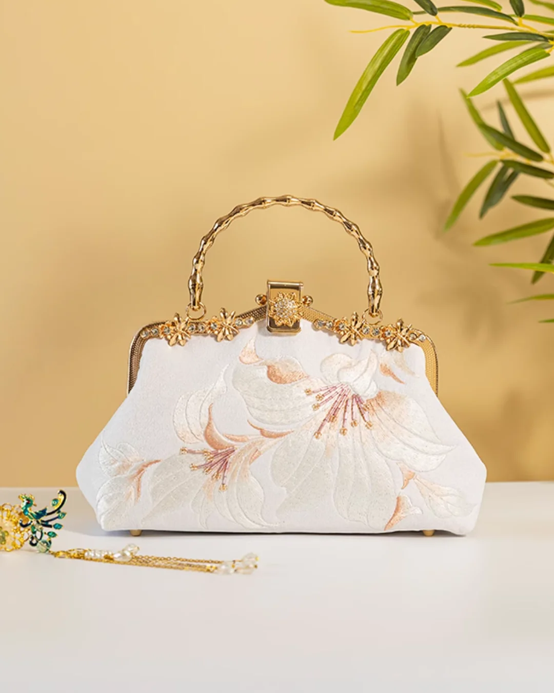 Tang Bloom Fuchsia Clutch - Image 5