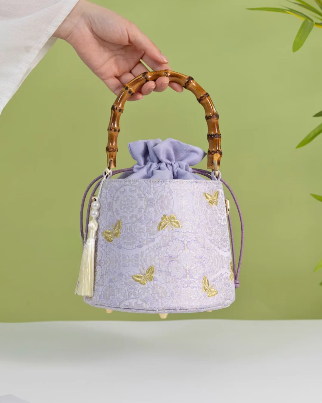 Tang Bloom Garden Bucket Bag - Image 6