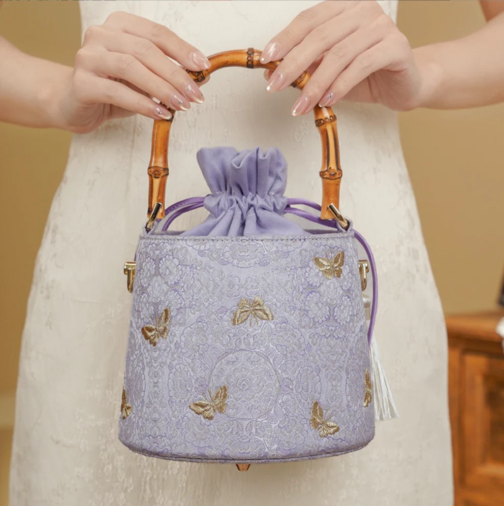 Tang Bloom Garden Bucket Bag - Image 8