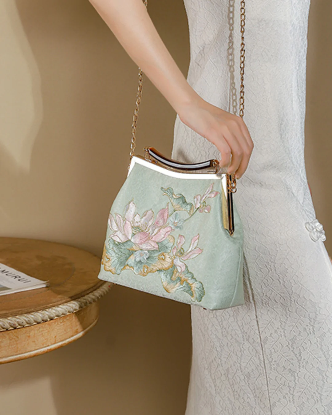 Tang Bloom Lotus Clutch - Image 12