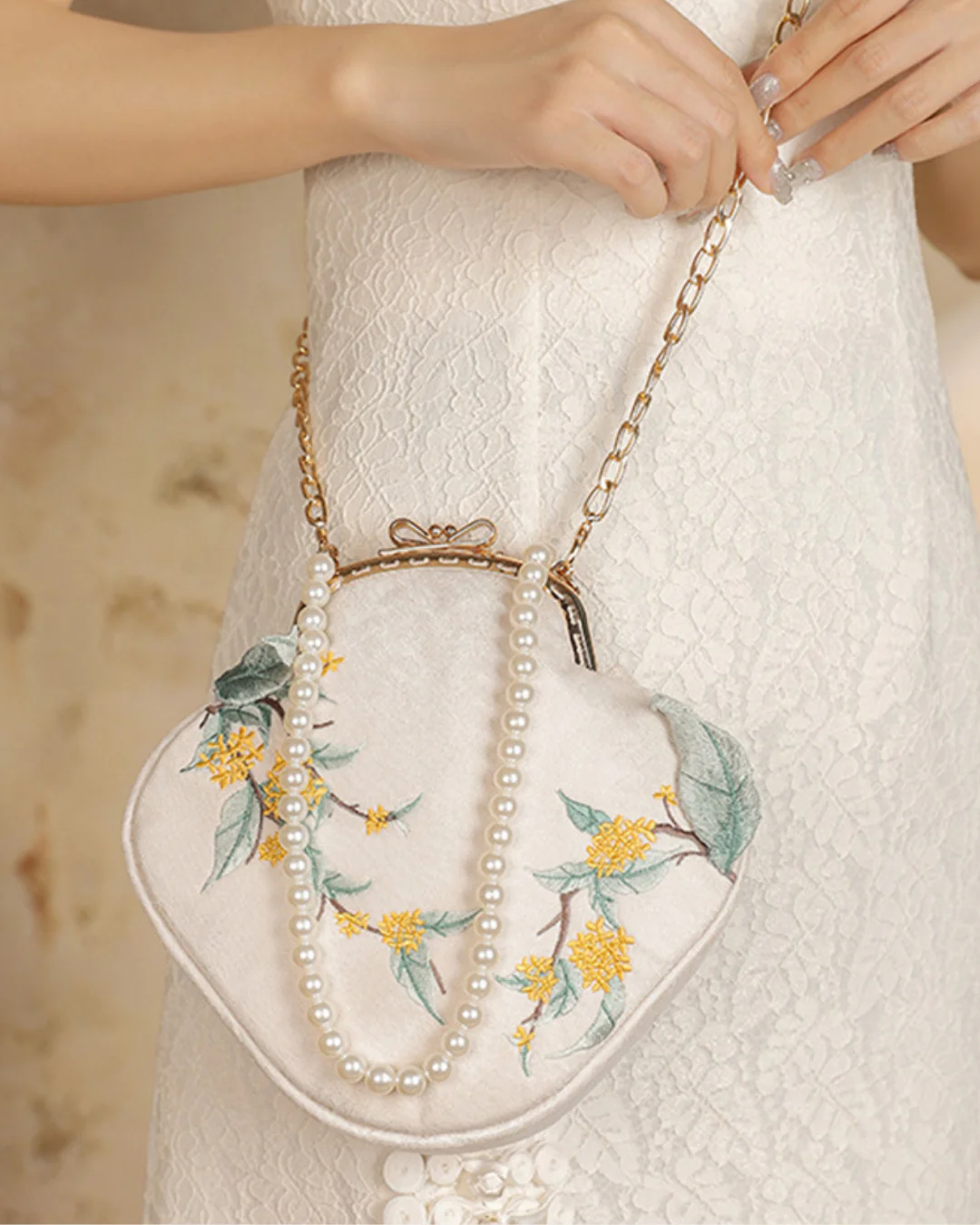 Tang Bloom Osmanthus Clutch - Image 15
