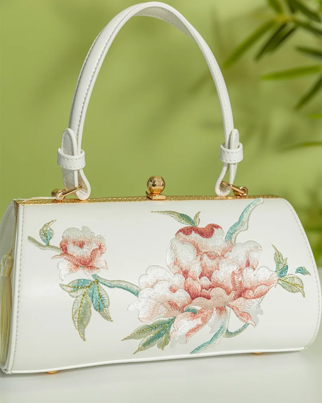 Tang Bloom Peony Clutch - Image 7