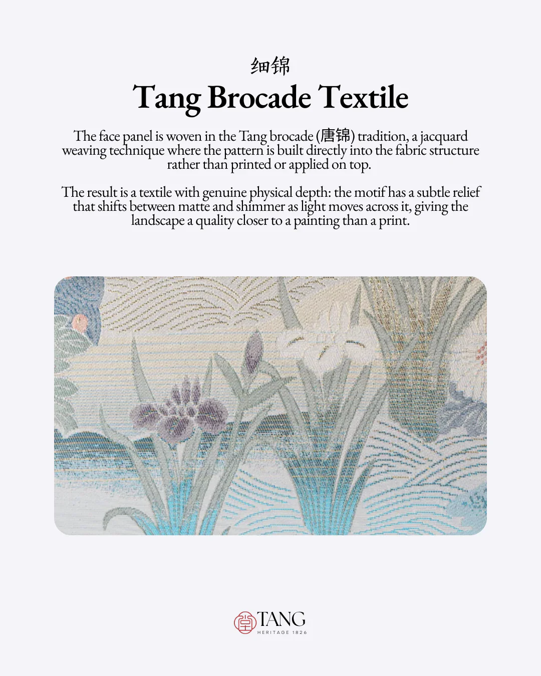 Tang Gold 24 Eternal Seasons Brocade Tote - Image 15