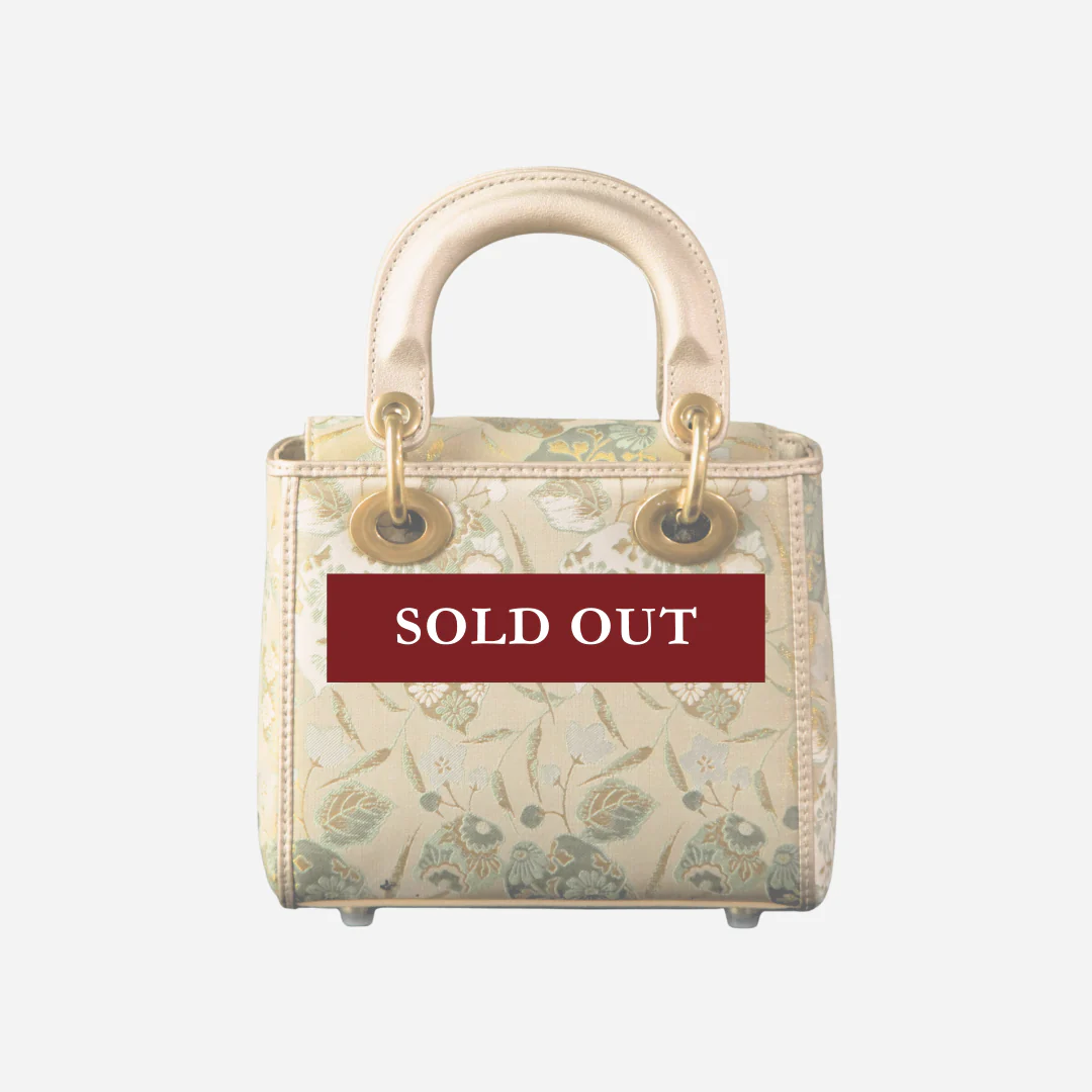 Tang Gold 17 Gilded Vines Song Brocade Bag - Image 12