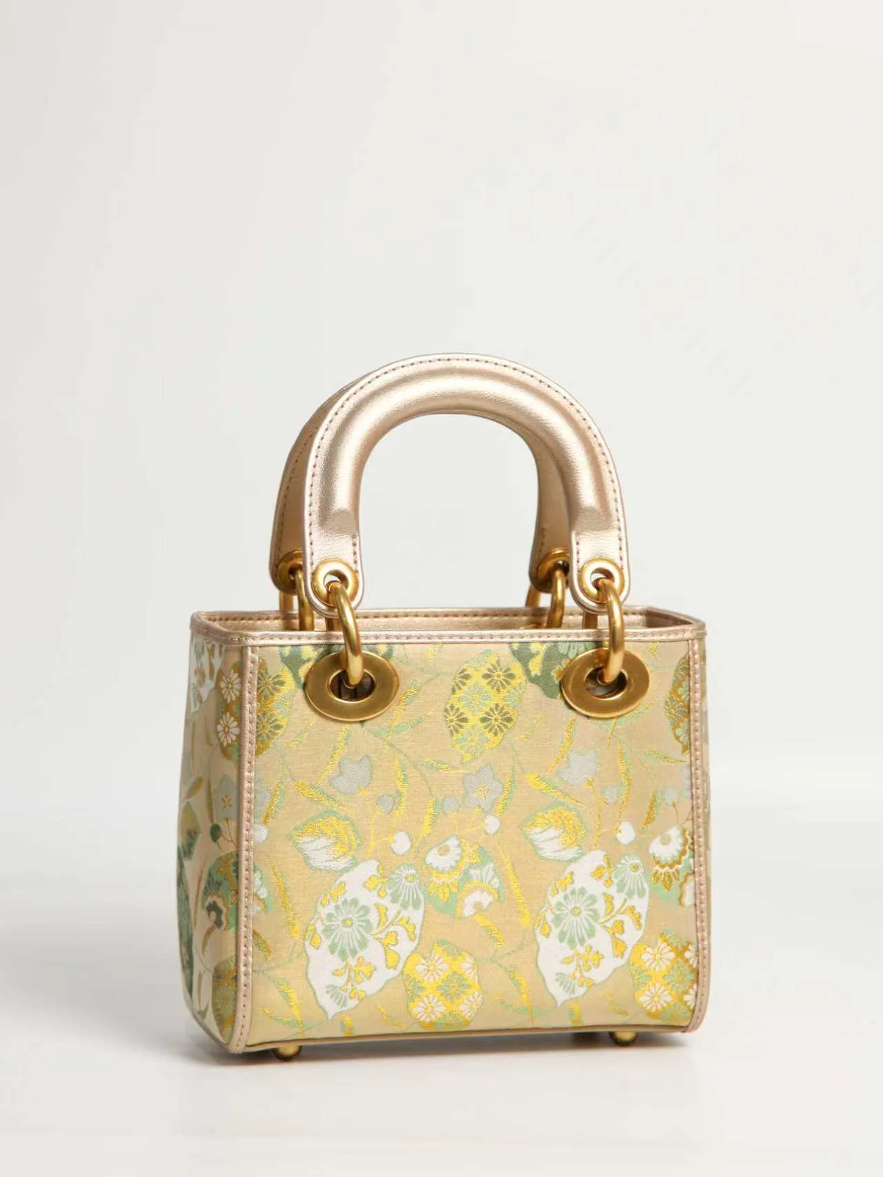 Tang Gold 17 Gilded Vines Song Brocade Bag - Image 7