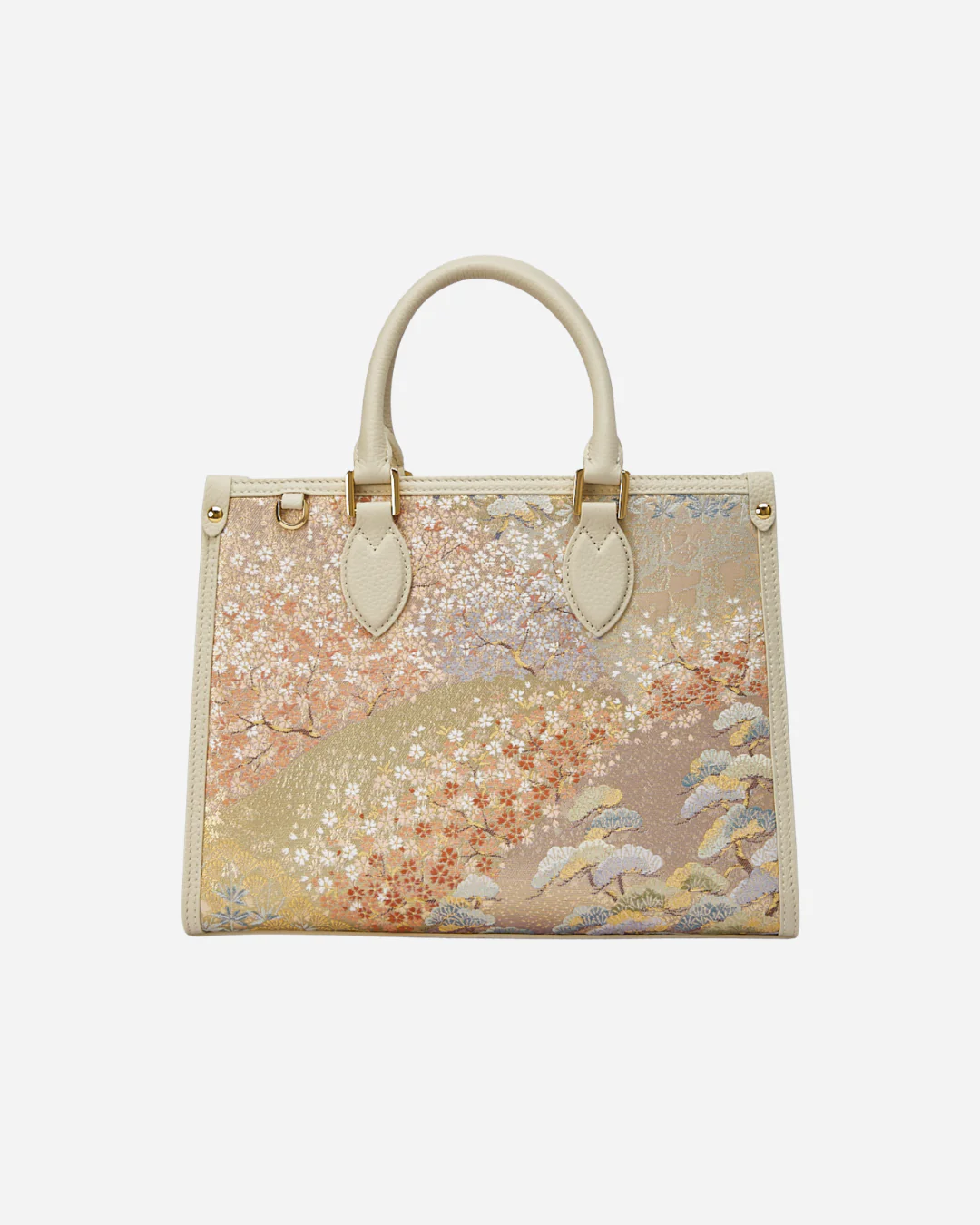 Tang Gold 28 Landscape Nishijin Brocade Tote (Special Invitation Only) - Image 11