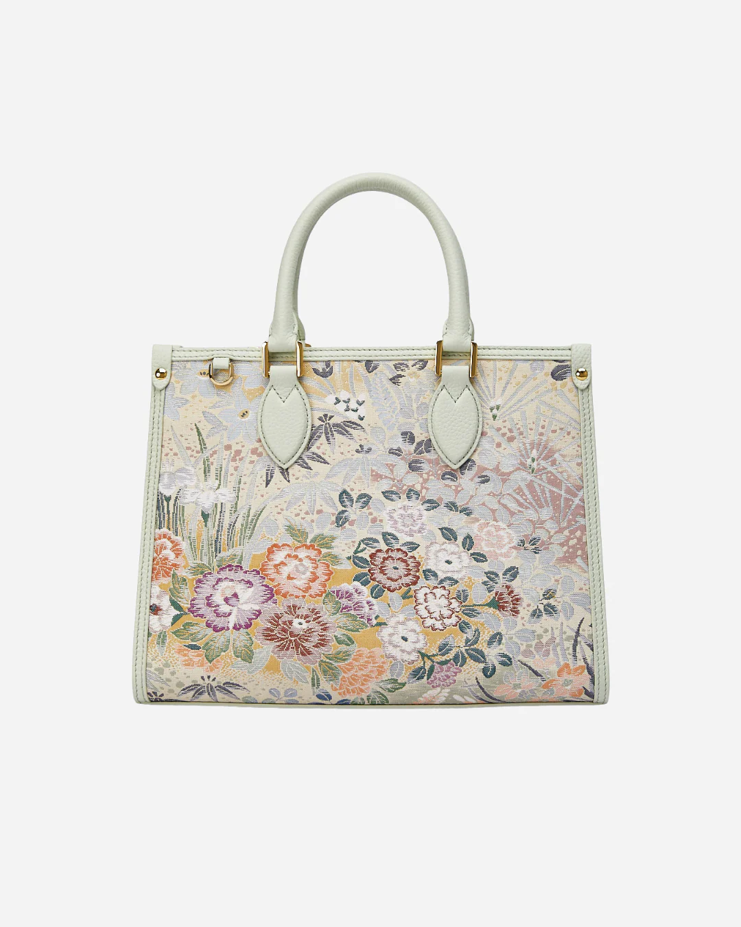 Tang Gold 28 Landscape Nishijin Brocade Tote (Special Invitation Only) - Image 13