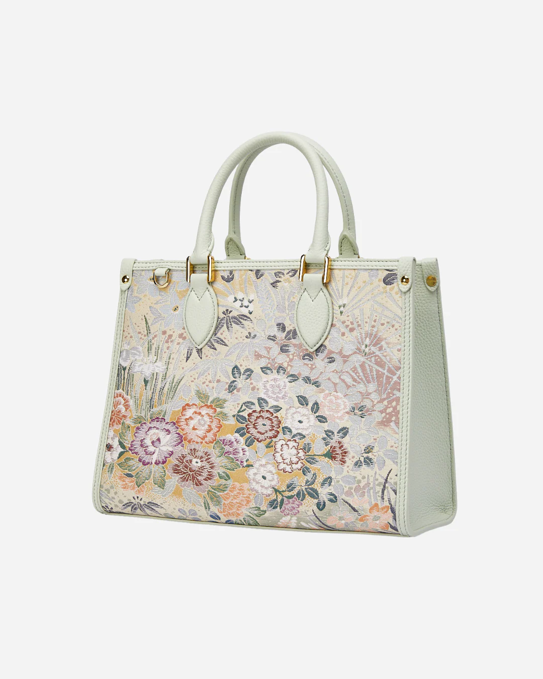 Tang Gold 28 Landscape Nishijin Brocade Tote (Special Invitation Only) - Image 14