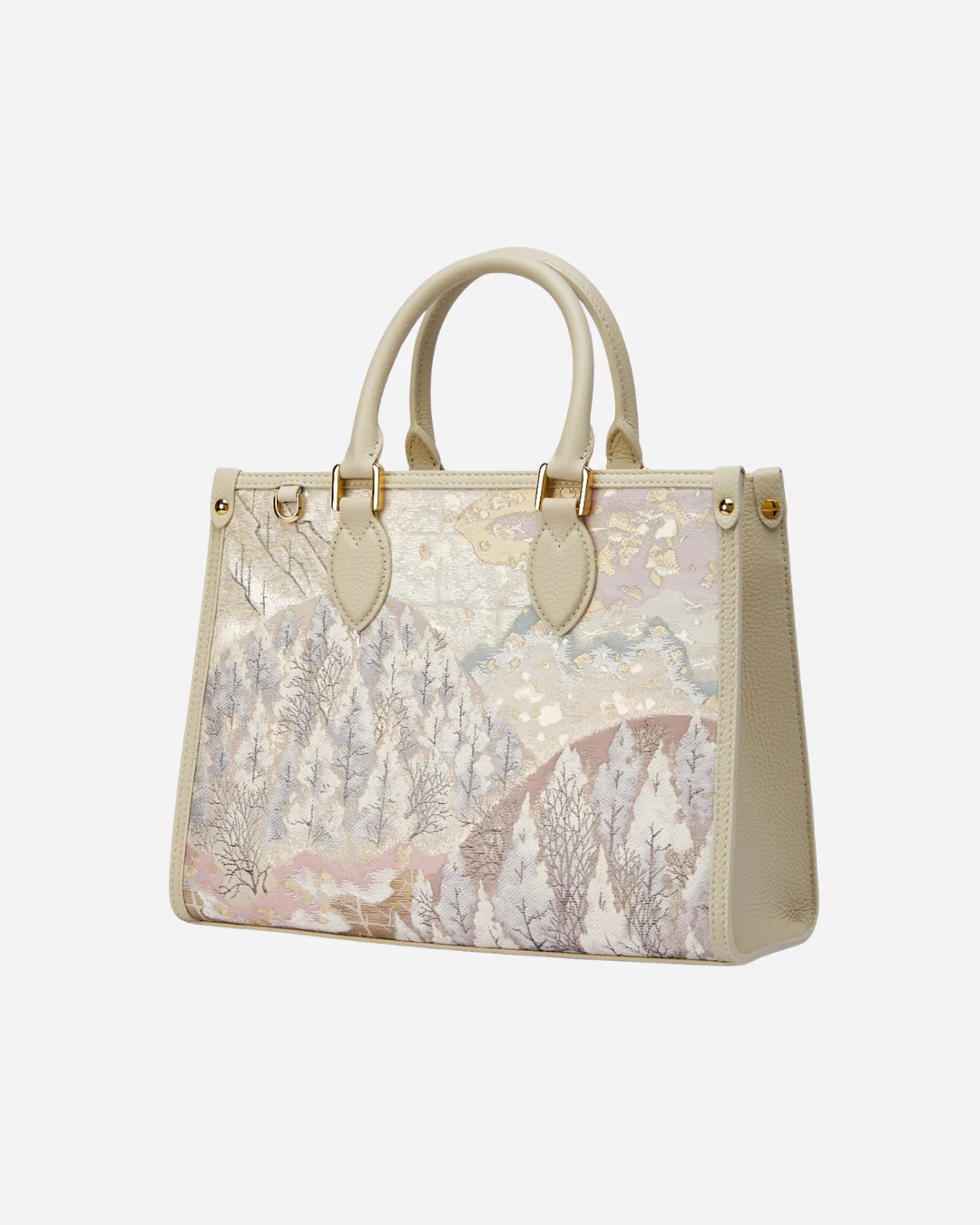 Tang Gold 28 Landscape Nishijin Brocade Tote (Special Invitation Only) - Image 8
