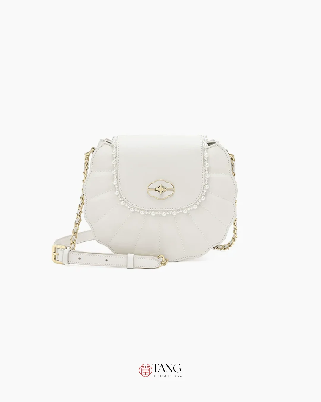 Tang Imperial 22 Pearl Fan Saddle Bag - Image 12