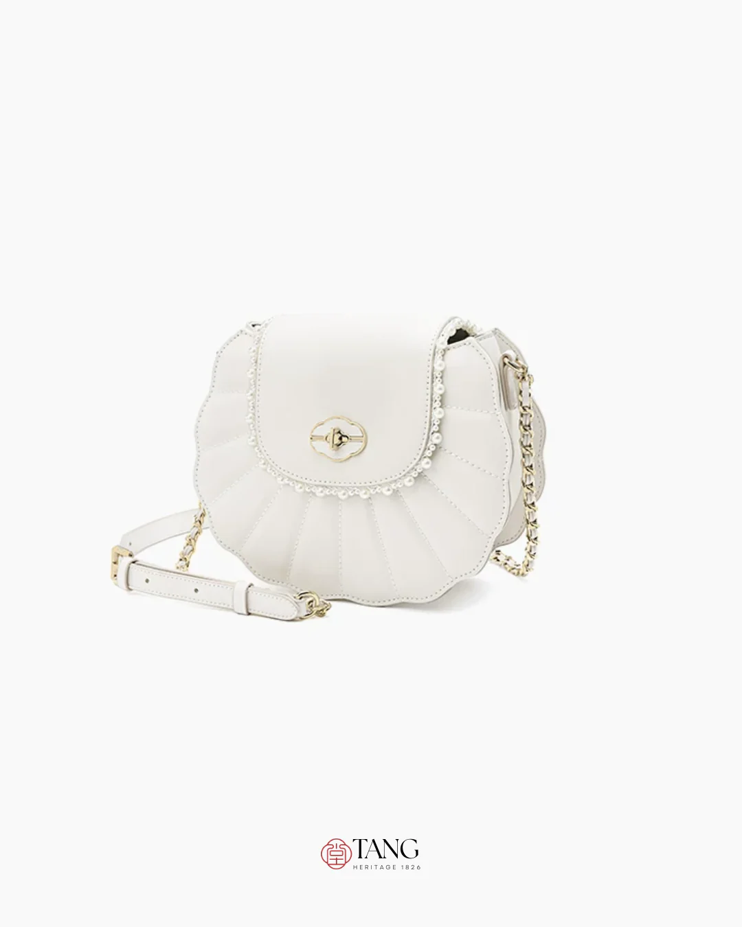 Tang Imperial 22 Pearl Fan Saddle Bag - Image 13