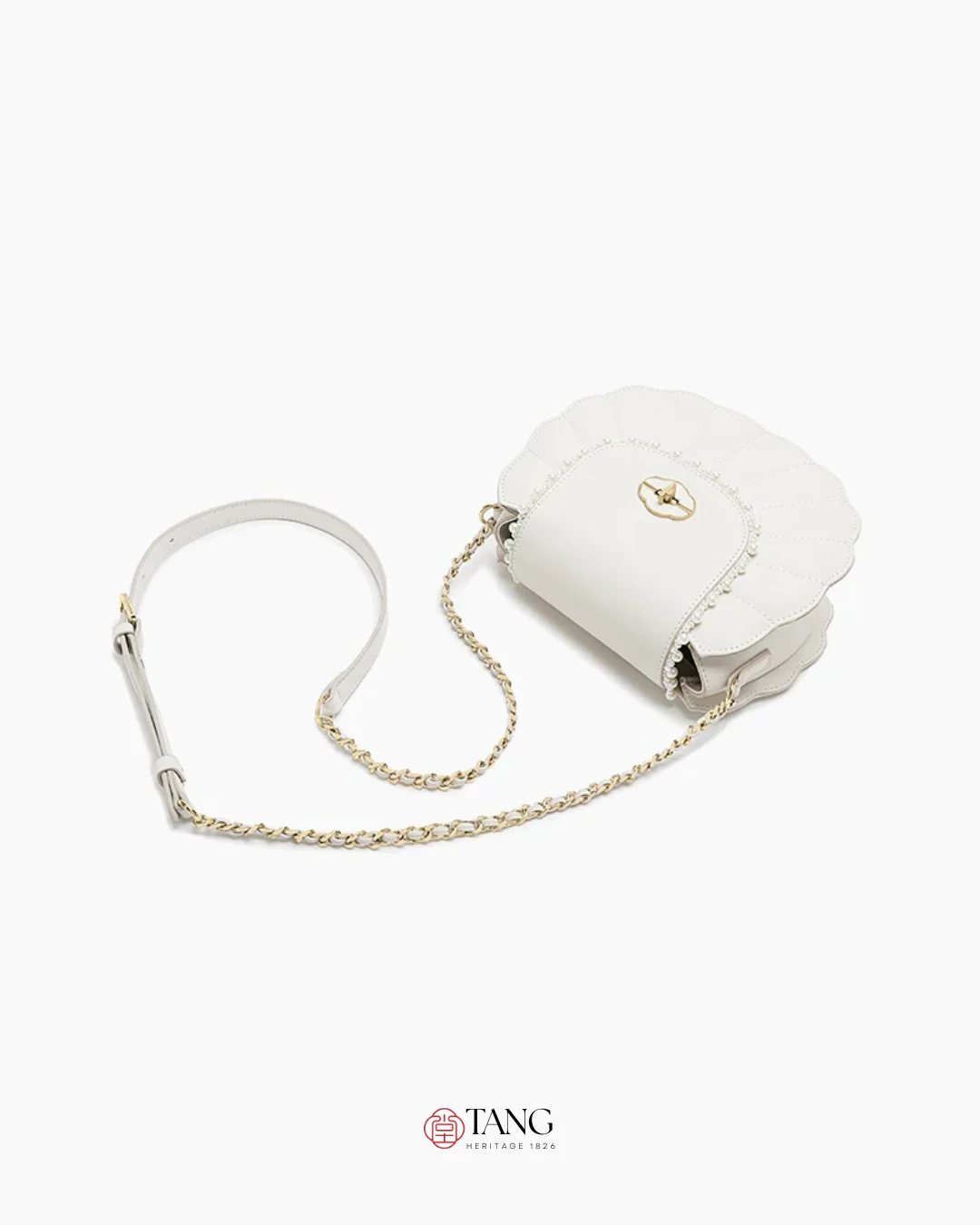 Tang Imperial 22 Pearl Fan Saddle Bag - Image 16