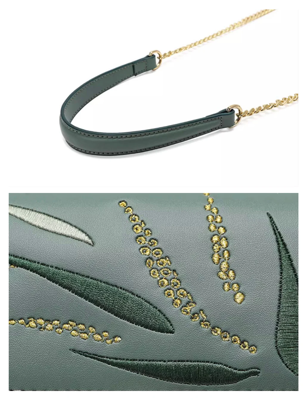 Tang Imperial 23 Embroidered Bamboo Sonata Clutch - Image 13