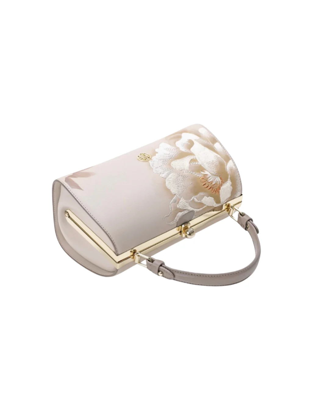 Tang Imperial 23 Embroidered Peony Bloom Clutch - Image 10