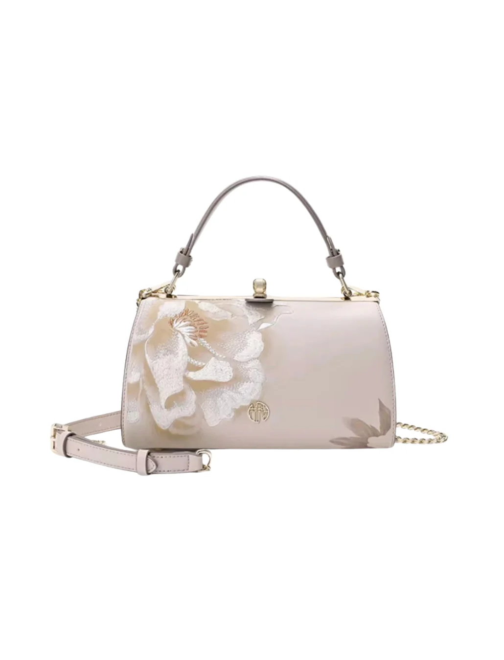 Tang Imperial 23 Embroidered Peony Bloom Clutch - Image 6