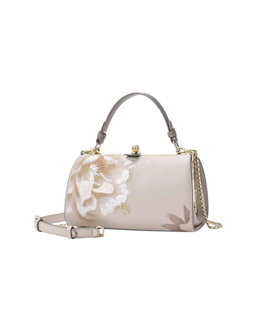 Tang Imperial 23 Embroidered Peony Bloom Clutch - Image 9