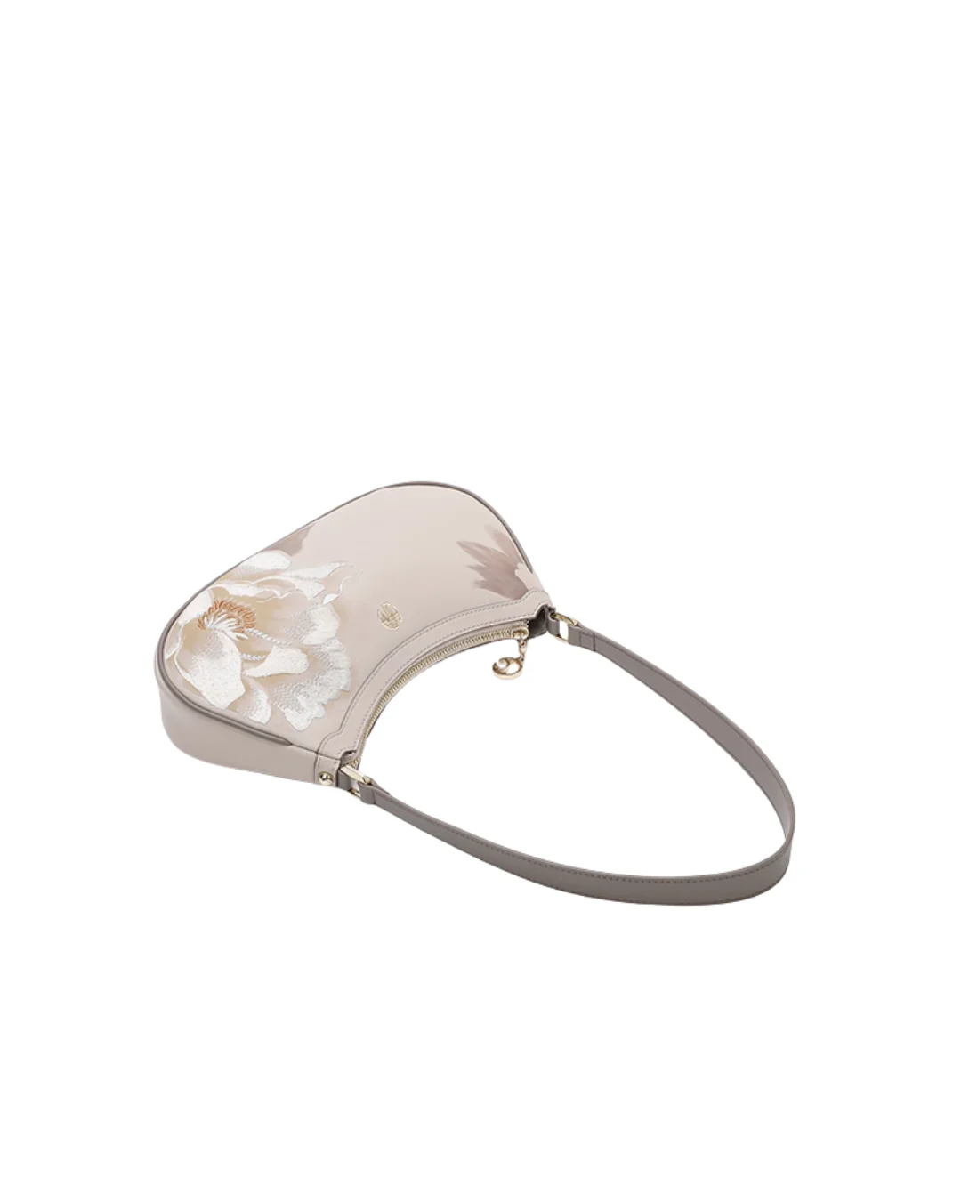 Tang Imperial 23 Embroidered Peony Bloom Shoulder Bag - Image 8