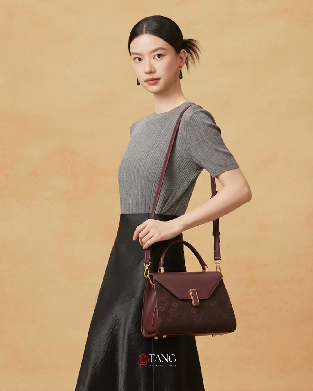 Tang Imperial 25 Cloud Silk Peony Clutch - Image 12