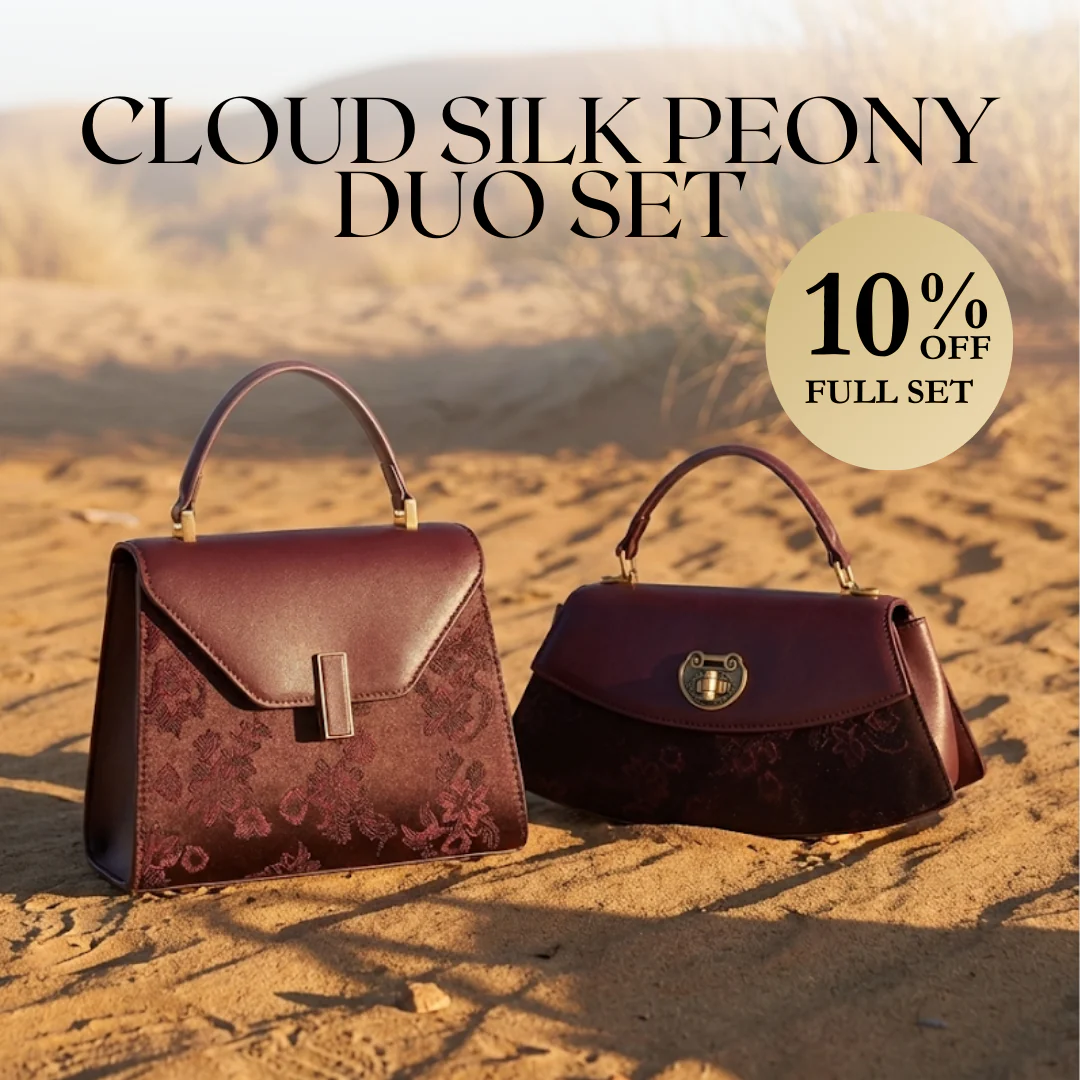 Tang Imperial 25 Cloud Silk Peony Clutch - Image 25