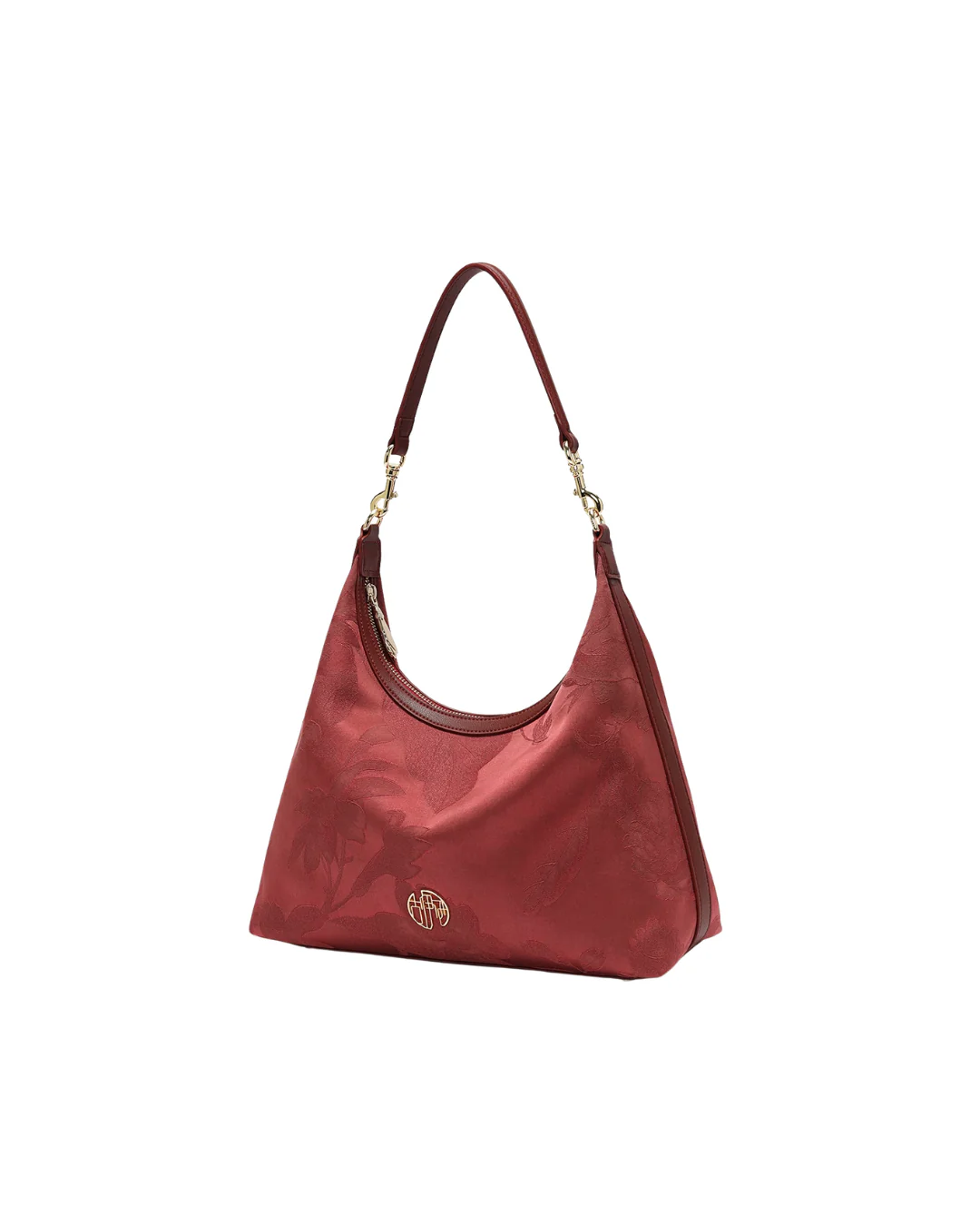 Tang Imperial 25 Cloud Silk Peony Hobo Bag - Image 7