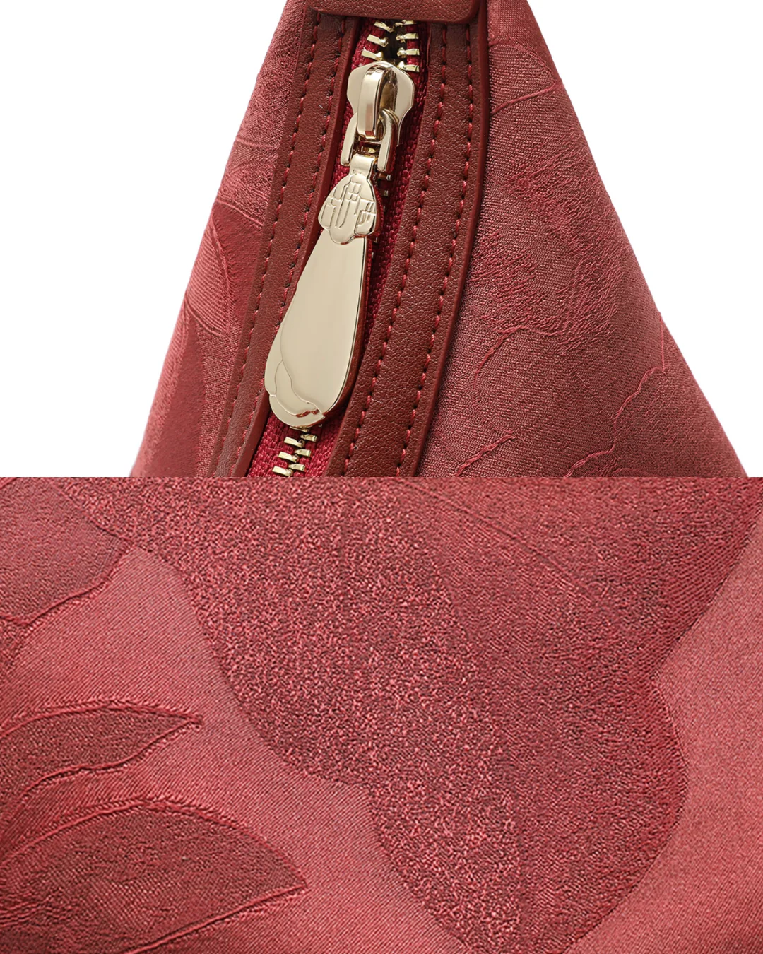 Tang Imperial 25 Cloud Silk Peony Hobo Bag - Image 9