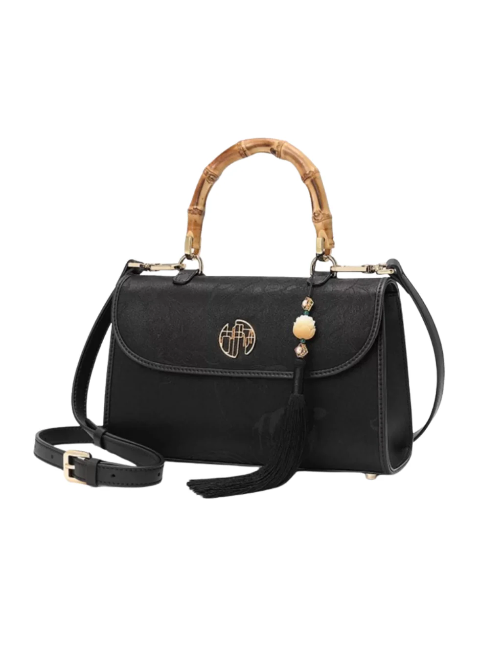 Tang Imperial 25 Cloud Silk Peony Tote Clutch - Image 8