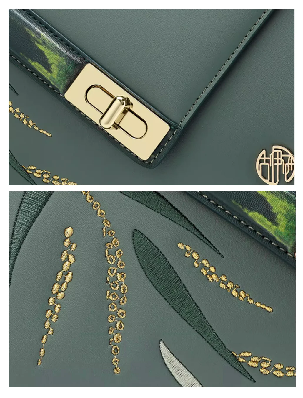 Tang Imperial 25 Embroidered Bamboo Sonata Tote - Image 15