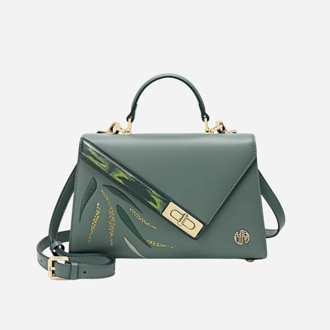 Tang Imperial 25 Embroidered Bamboo Sonata Tote - Image 17