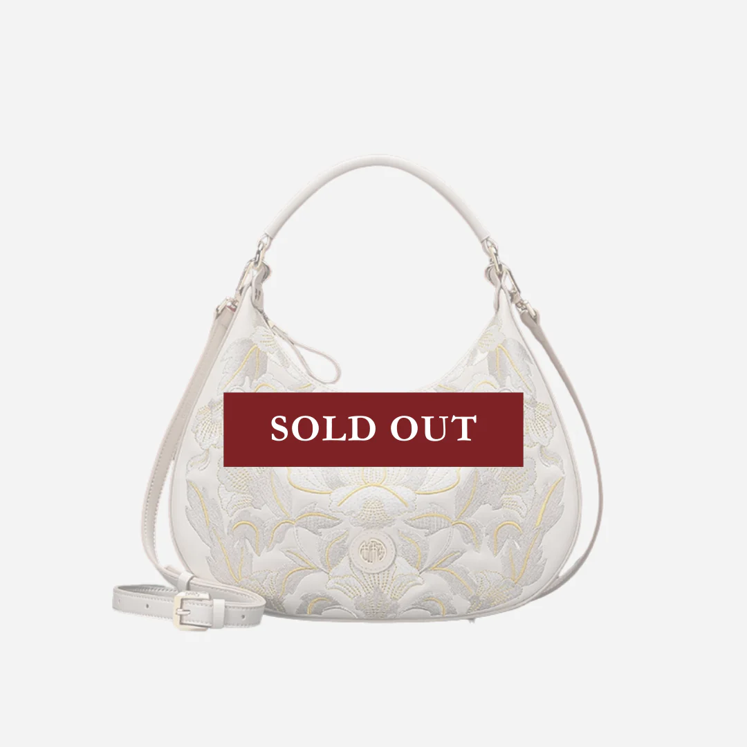 Tang Imperial 25 Embroidered Blossoms Clutch - Image 16