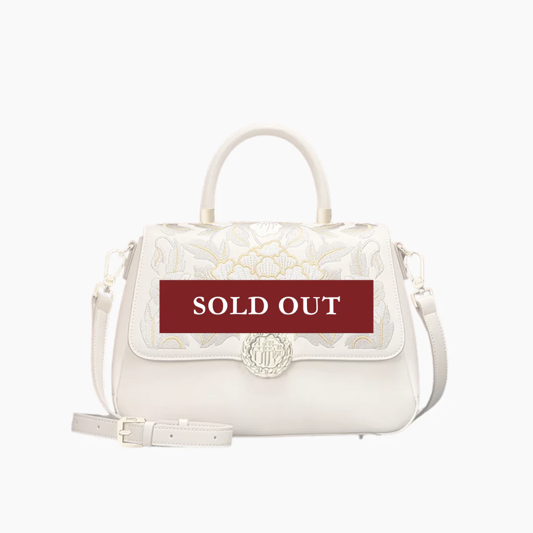 Tang Imperial 25 Embroidered Blossoms Tote - Image 15