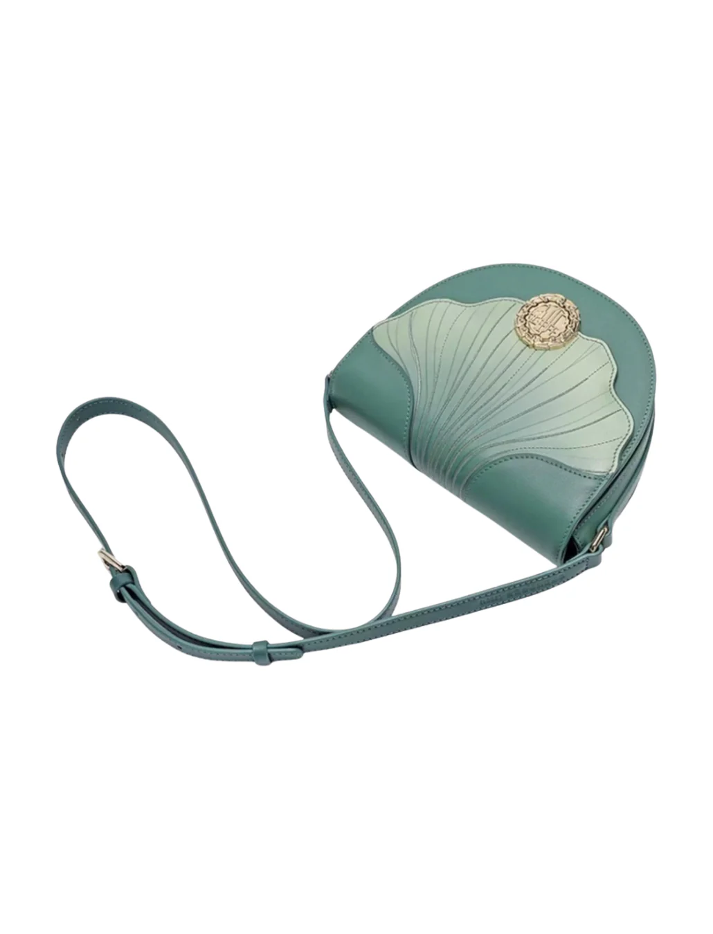 Tang Imperial 25 Embroidered Ginkgo Waltz Saddle Bag - Image 11