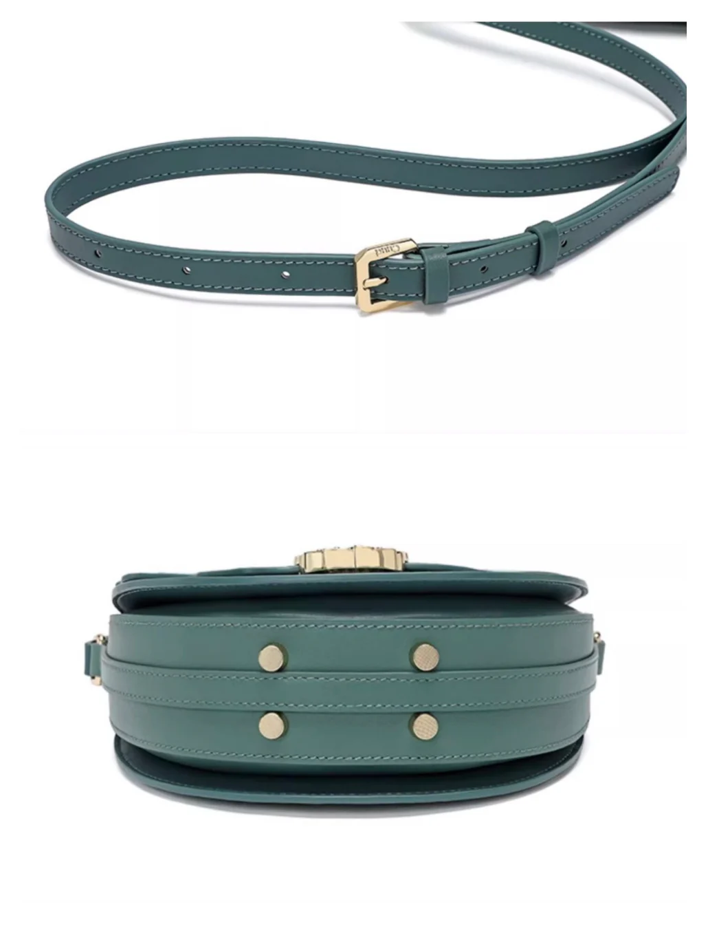 Tang Imperial 25 Embroidered Ginkgo Waltz Saddle Bag - Image 15