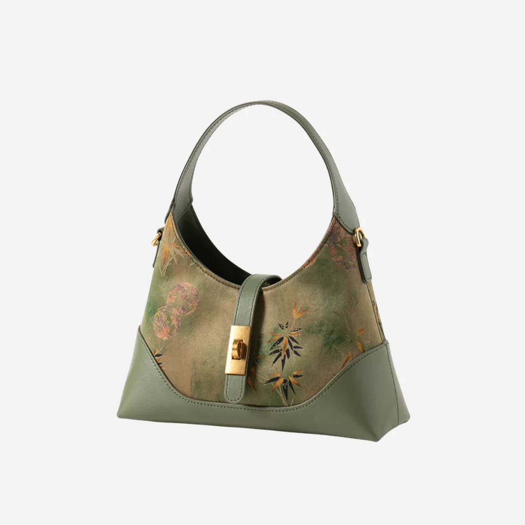 Tang Imperial 25 Noble Bamboo Xiangyunsha Shoulder Bag - Image 14