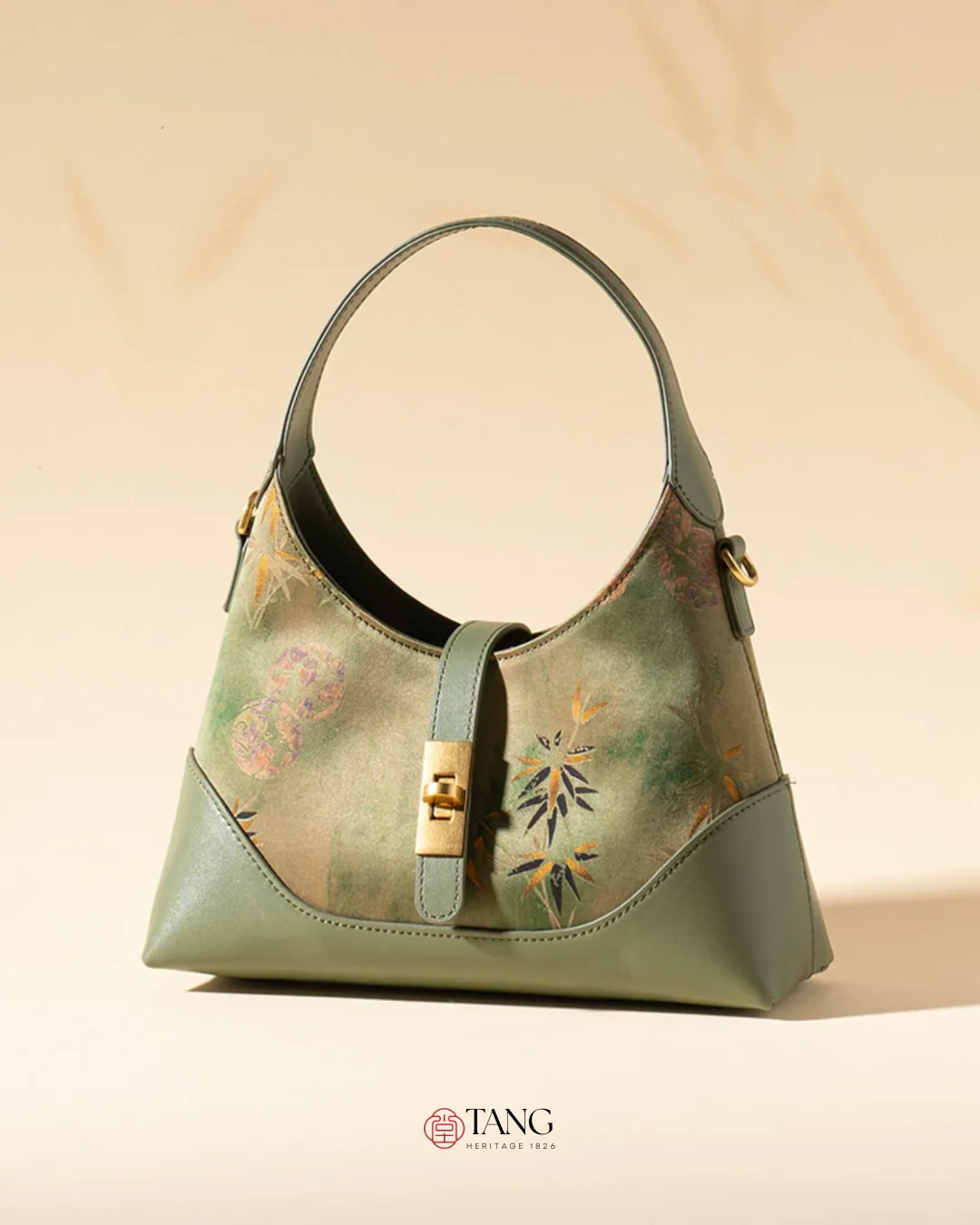 Tang Imperial 25 Noble Bamboo Xiangyunsha Shoulder Bag - Image 5