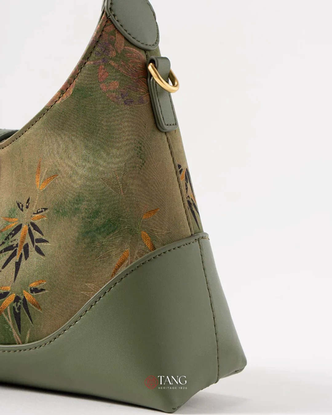 Tang Imperial 25 Noble Bamboo Xiangyunsha Shoulder Bag - Image 7