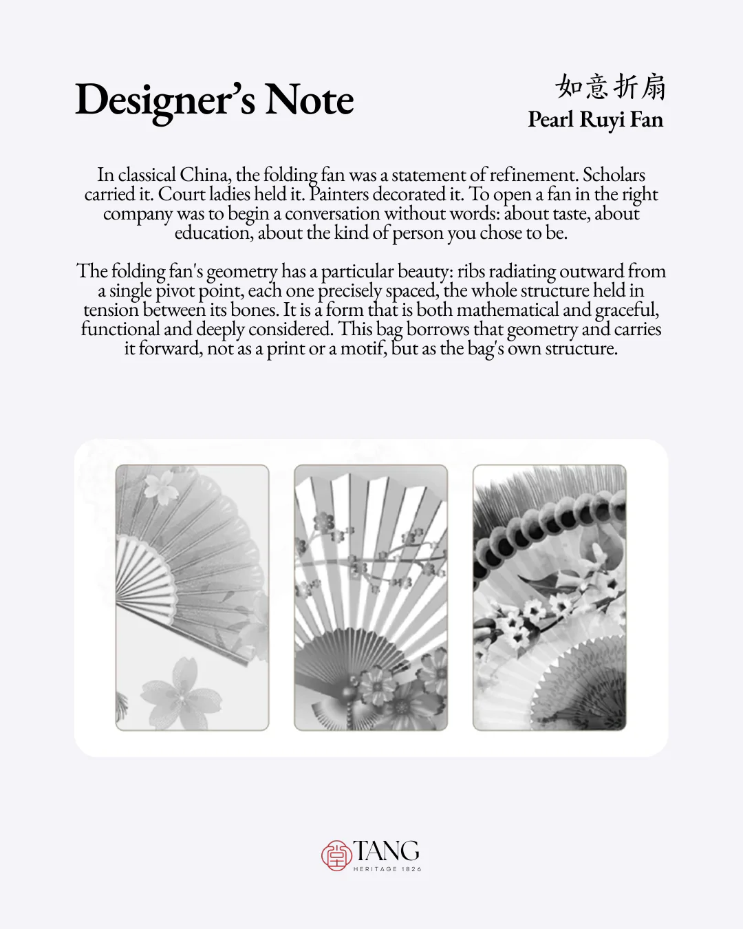 Tang Imperial 25 Pearl Fan Shoulder Bag - Image 4