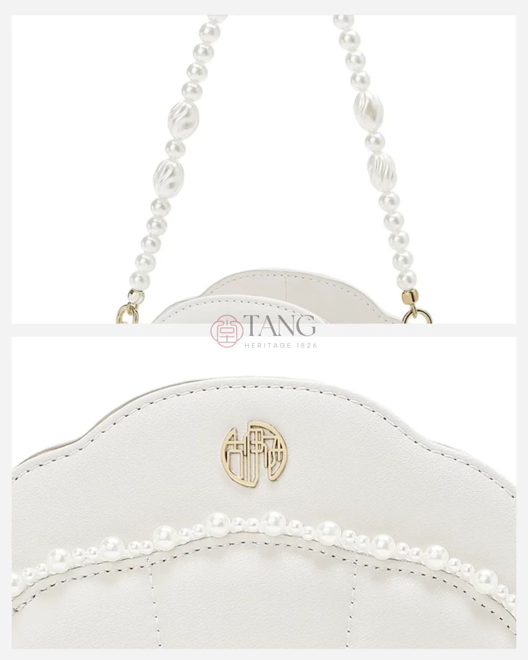 Tang Imperial 25 Pearl Fan Shoulder Bag - Image 8