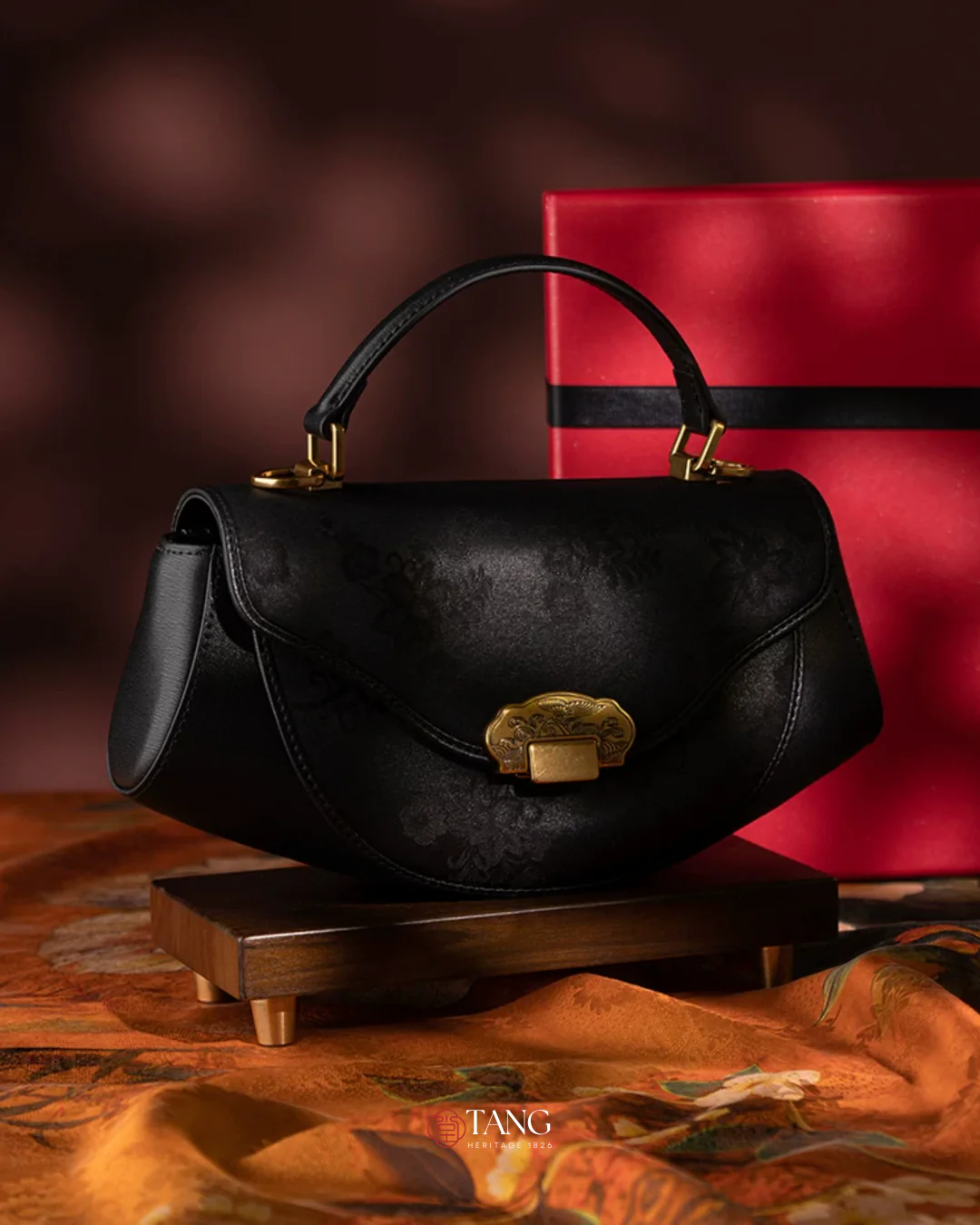 Tang Imperial 26 Everblooming Rose Xiangyunsha Clutch - Image 8